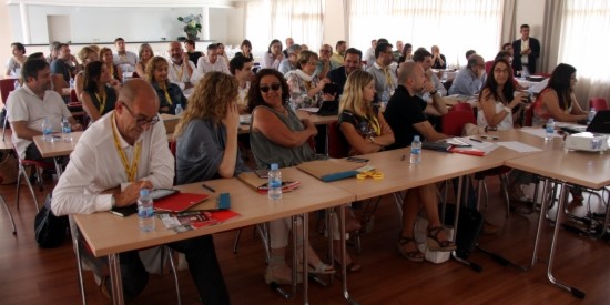 Una imatge de l'assemblea celebrada divendres